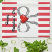 valentines amour cuisine serviette (Plié)
