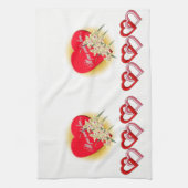 valentines amour cuisine serviette (Vertical)