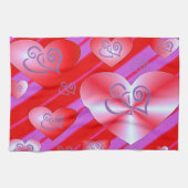 valentines amour cuisine serviette (Horizontal)