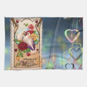 valentines amour cuisine serviette (Horizontal)