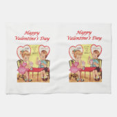 valentines amour cuisine serviette (Horizontal)