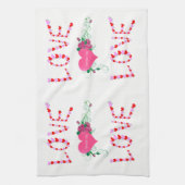 valentines amour cuisine serviette (Vertical)