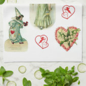 valentines amour cuisine serviette (Plié)