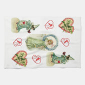 valentines amour cuisine serviette (Horizontal)