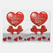 valentines amour cuisine serviette (Horizontal)