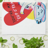 valentines amour cuisine serviette (Plié)