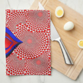 valentines amour cuisine serviette (Quart Plié)