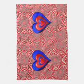 valentines amour cuisine serviette (Vertical)