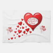 valentines amour cuisine serviette (Horizontal)