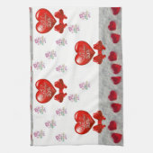 valentines amour cuisine serviette (Vertical)