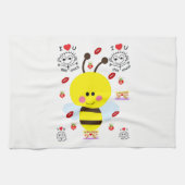 valentines amour cuisine serviette (Horizontal)