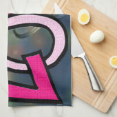 valentines amour cuisine serviette (Quart Plié)