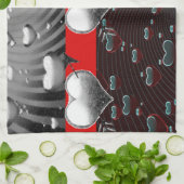 valentines amour cuisine serviette (Plié)