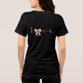Valentine's Bow 2 Tri-Blend Shirt (Achterkant)