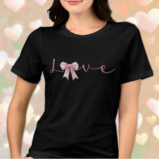 Valentine's Bow 2 Tri-Blend Shirt