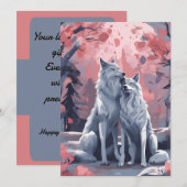 valentines carte jour (Devant / Derrière)