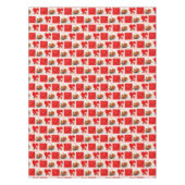 Valentines Coeur de Jour Collage Nappe (Devant)