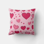 Valentines Coeurs Coussin 01 (Verso)