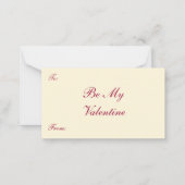 Valentines Cupid Blindfoldfold, Carte Tarot Vintag (Dos)