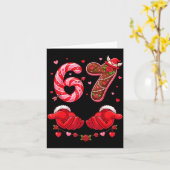 Valentine's Day 67 Hilarious Six Seven Love Meme F Kaart (Gele Bloem)