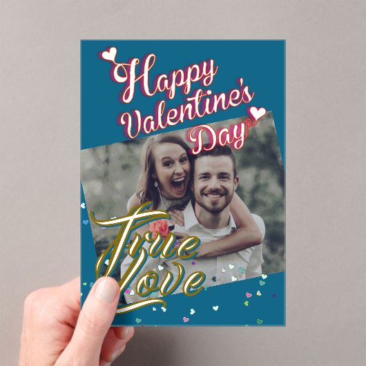 Valentine's Day  Acrylic Invitations (In situ (ordinateur de poche))