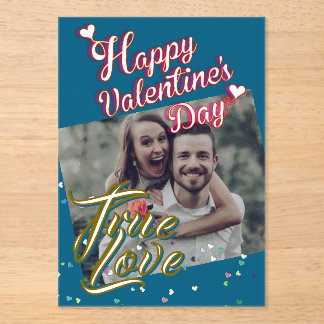 Valentine's Day  Acrylic Invitations