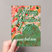 Valentine's Day Acrylic Invitations (In situ (ordinateur de poche))