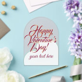 Valentine's Day  Acrylic Invitations (Insitu (Mariage))