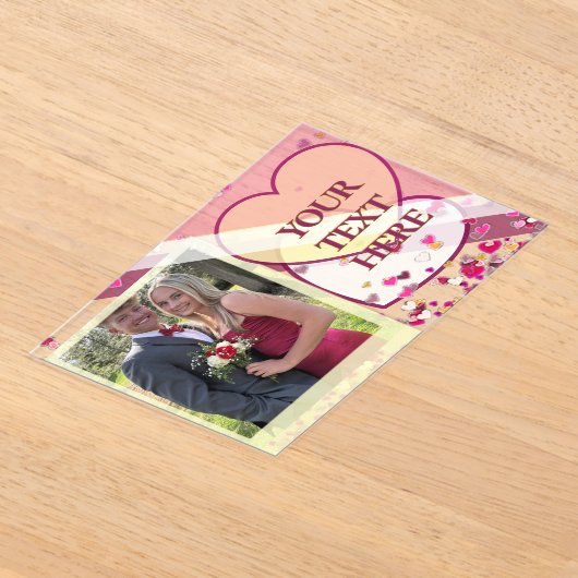 Valentine's Day  Acrylic Invitations (Poser)