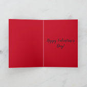 Valentine's Day Aimez-vous plus de carte de voeux (Intérieur)