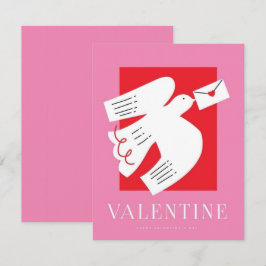 Valentine's Day Be Mine Valentine's Day Card Notitiekaartje