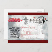 Valentine's Day Briefkaart (Voorkant / Achterkant)