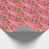 Valentine's Day Cadeaupapier (Hoek)