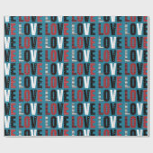 Valentine's Day Cadeaupapier (Vlak)