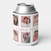 Valentine's Day Can Cooler | Custom Couple Photos (Blikje Achterkant)