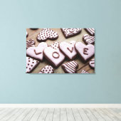 Valentine's Day Canvas Afdruk (Insitu (Houten vloer))