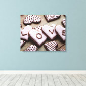 Valentine's Day Canvas Afdruk (Insitu (Houten vloer))