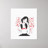 valentines day canvas afdruk (Voorkant)