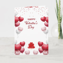 Valentine's Day Card: Heartfelt Expression of Love Feestdagen Kaart