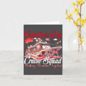 Valentine's Day Cruise Squad 2026 Vacation Making  Kaart (Gele Bloem)