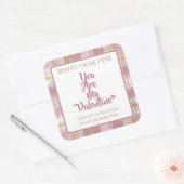 Valentine's Day Custom Candle Labels  (Envelop)