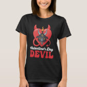 Valentine's Day Devil Baphomet T-shirt (Voorkant)