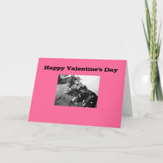 Valentine's Day Feestdagen Kaart (Voorkant)