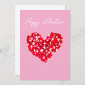 Valentine's Day Feestdagenkaart (Voorkant / Achterkant)