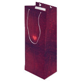 Valentine's Day gift package Wijn Cadeautas (Achterkant Gekanteld)