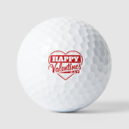 Valentine's Day Golfballen