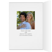 Valentines Day Heart Photo Collage Texte personnal (Intérieur (Gauche))