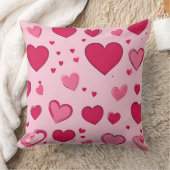 Valentines Day Hearts Coussin 01 (Couverture)