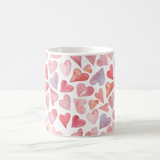 Valentines Day Hearts Mug (Centre)