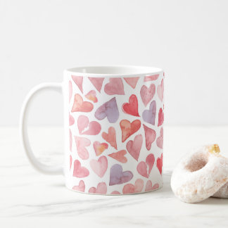Valentines Day Hearts Mug Koffiemok